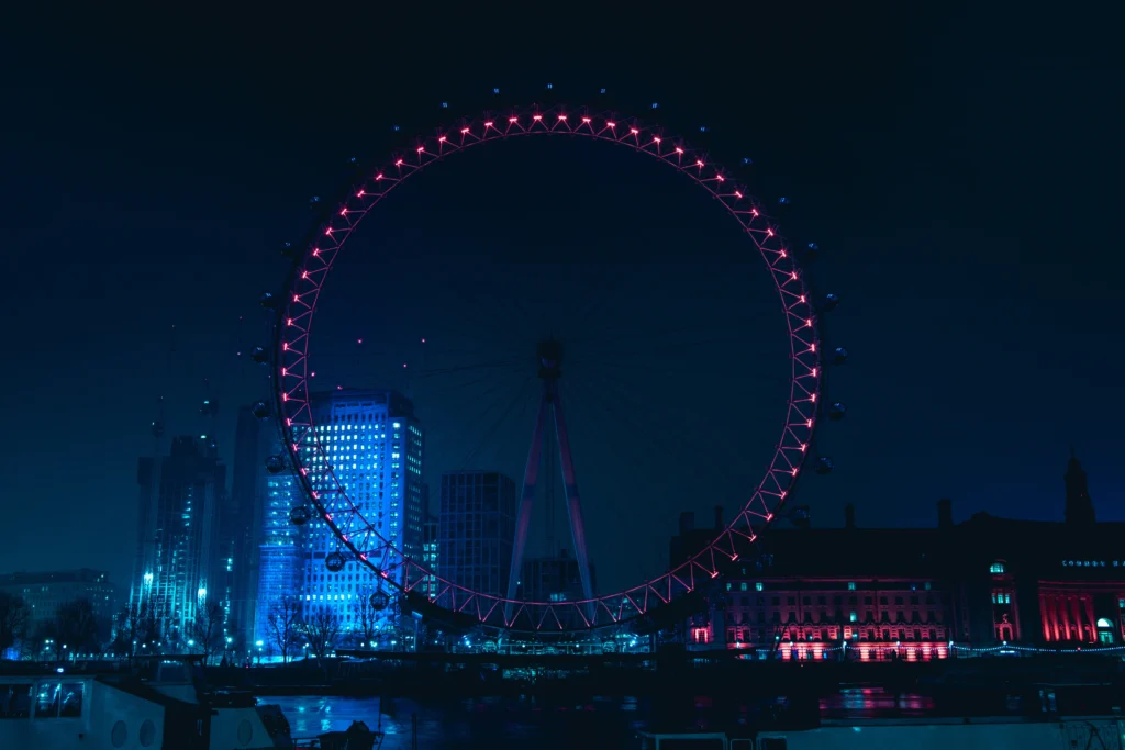 london eye le soir