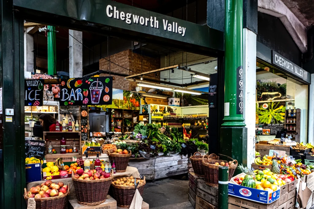 marche a visiter a londres