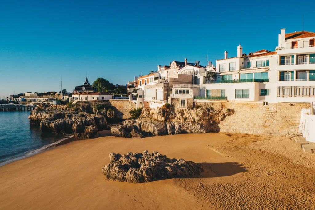 plage cascais depuis lisbonne
