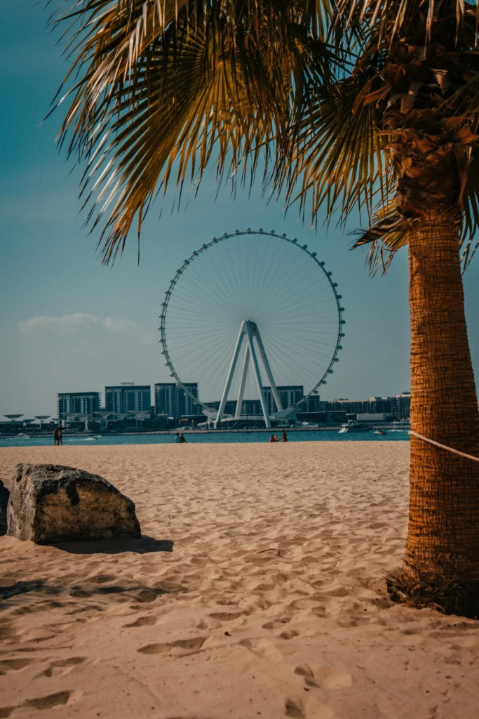 JBR Beach loger en famille a Dubai