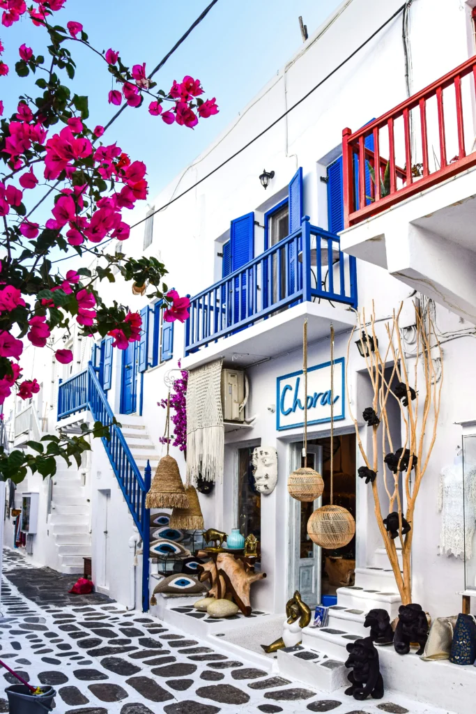 chora ou loger a mykonos