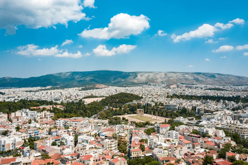 colline athenes en famille